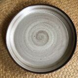 Series of 5 dessert plates in sandstone