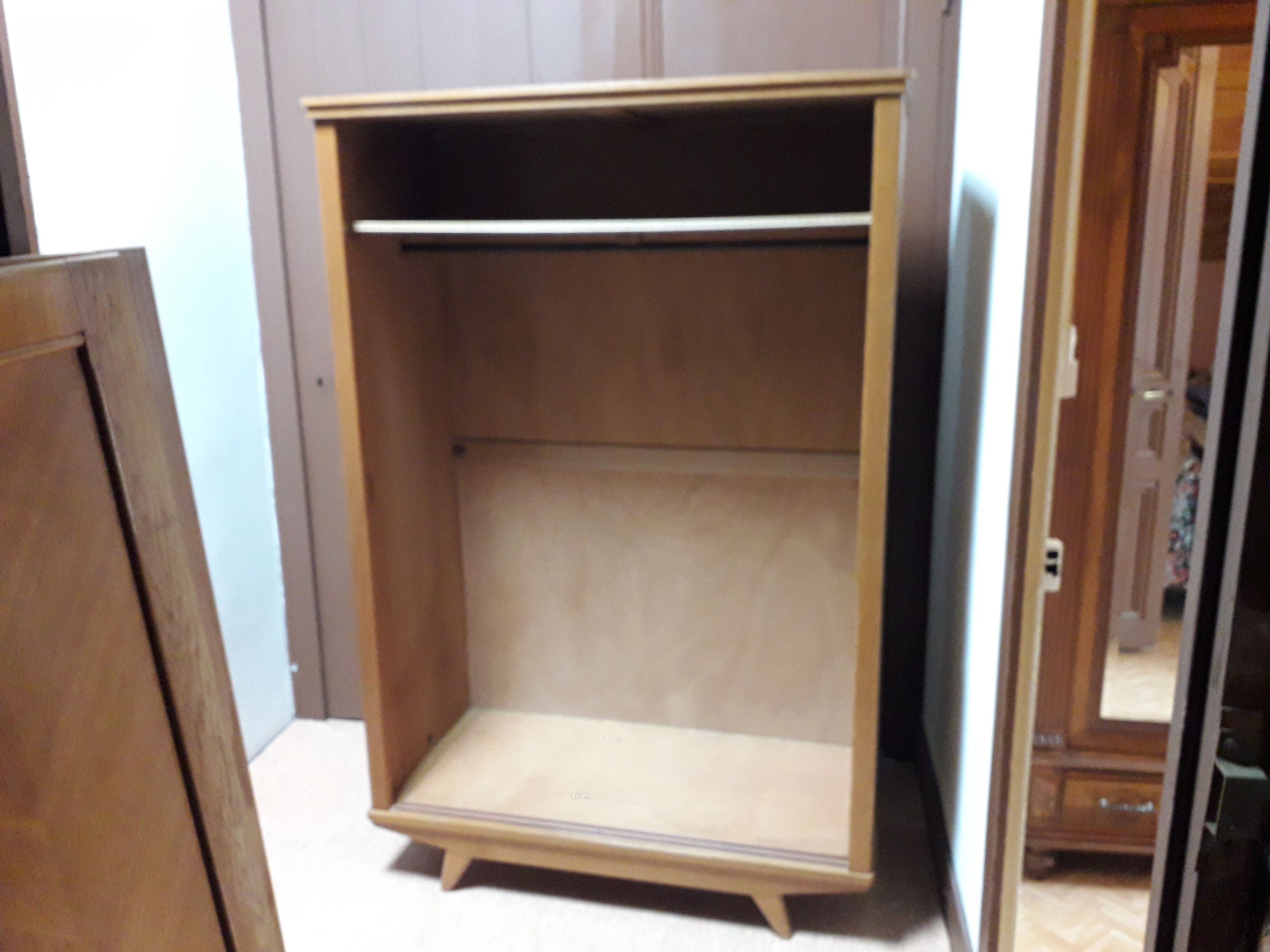 Vintage cabinet feet compass