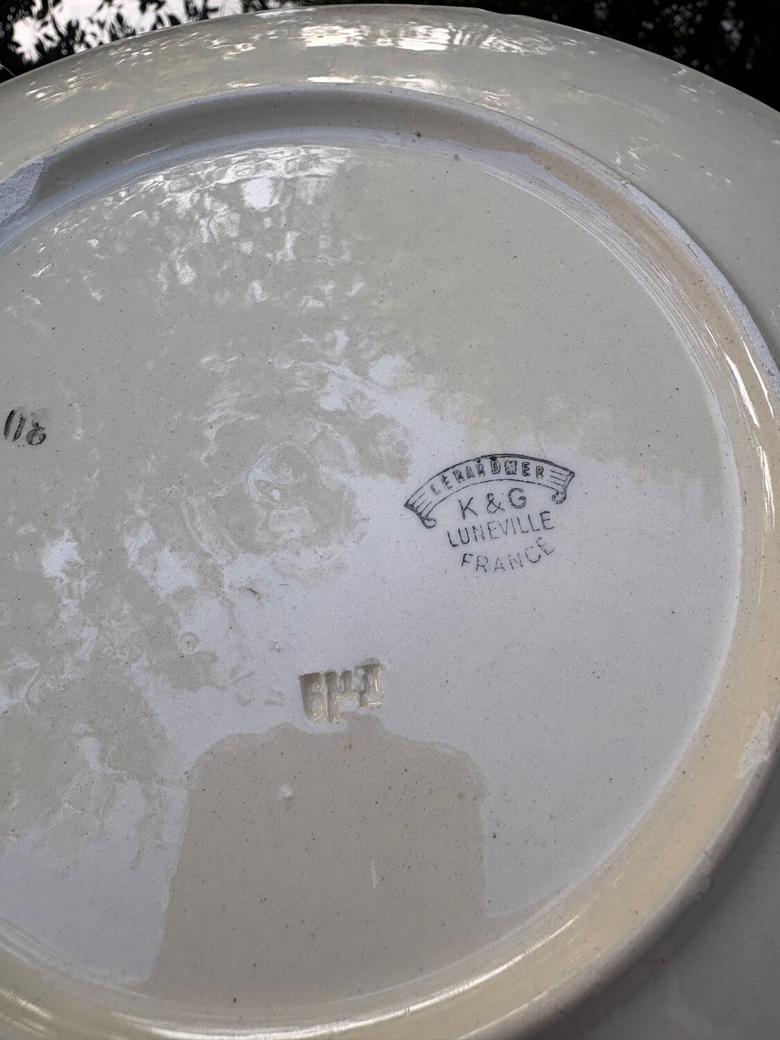 Plat à tarte KG Luneville