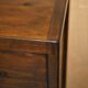Large vintage hardwood furniture in military country style.