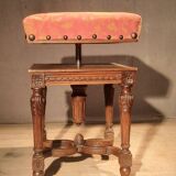 Square piano stool in the Louis XVI style