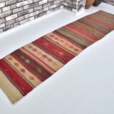 Neutral Vintage Kilim Runner sku 3065