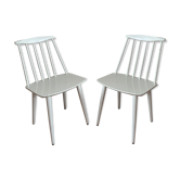 Set de 2 chaises scandinave Mobler 1960