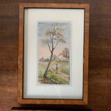 Watercolor landscape
