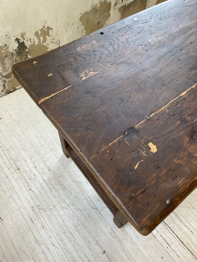Work farm table established oak
