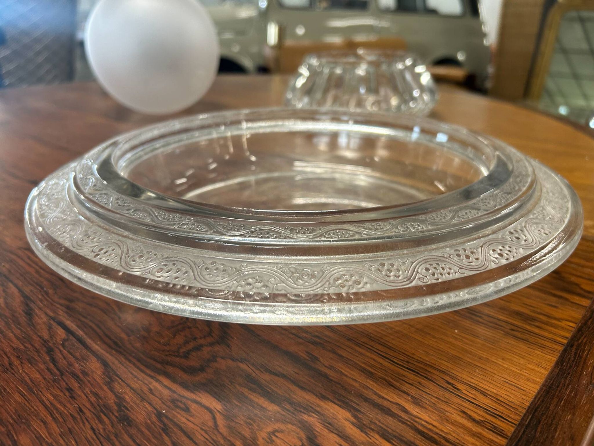 Plat verre lalique