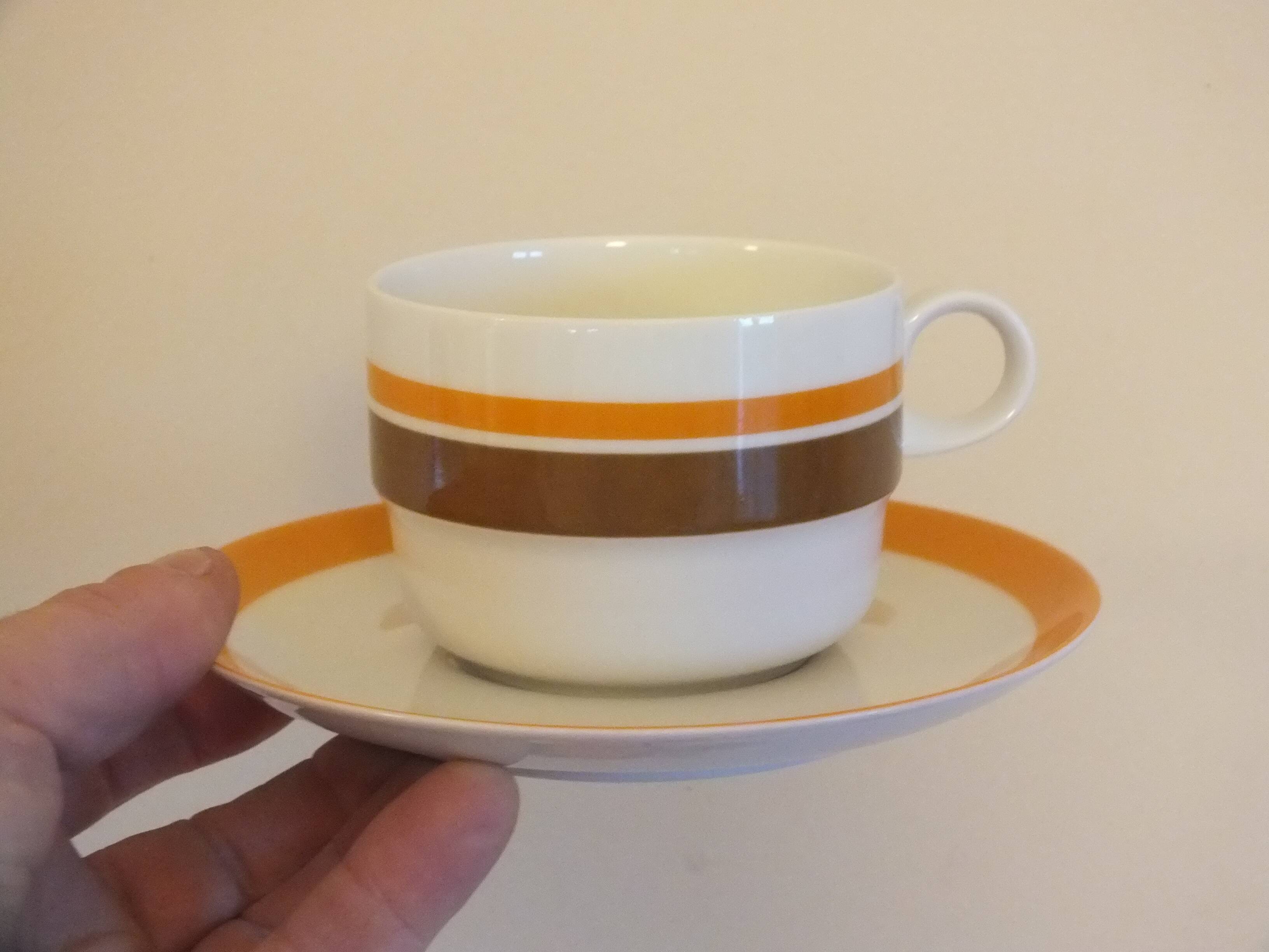 Coffee service 1970 by Hans Théo Baumann in Schonwald Germany porcelain