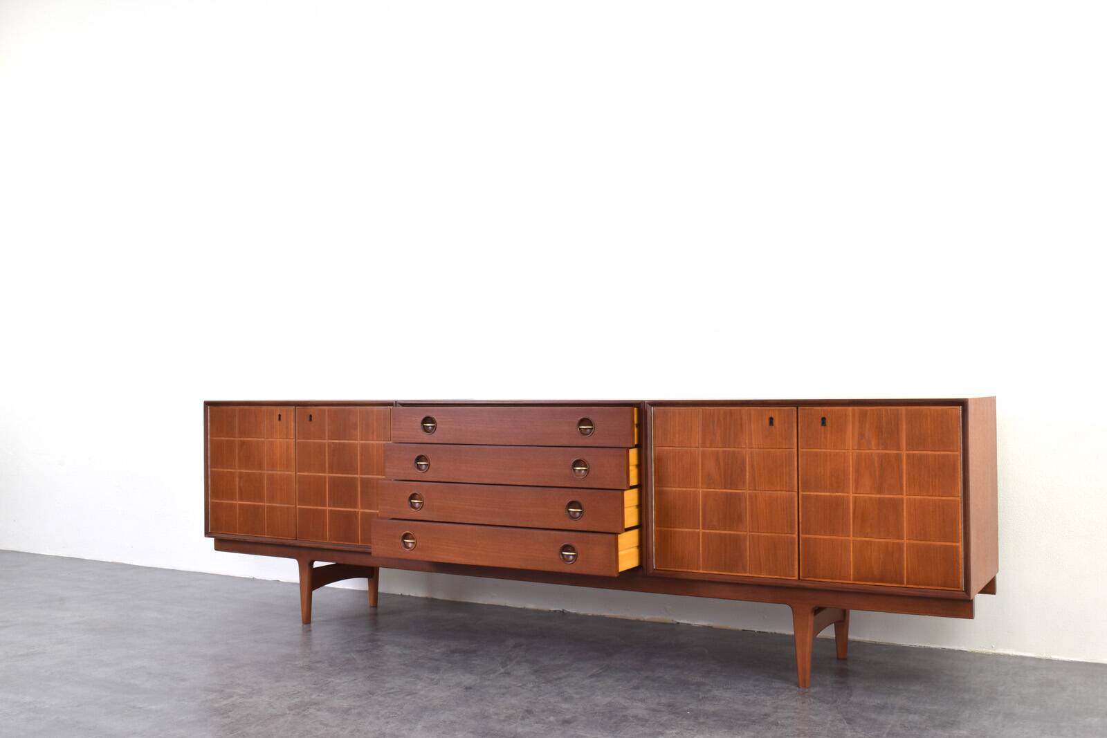 Mid-Century Teak Sideboard by Rolf Rastad & Adolf Relling for Gustav Bahus