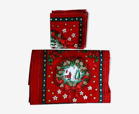 Tablecloth and towels Christmas