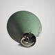 Industrial workshop desk lamp in green sheet metal Biny Jumo Disderot 1950