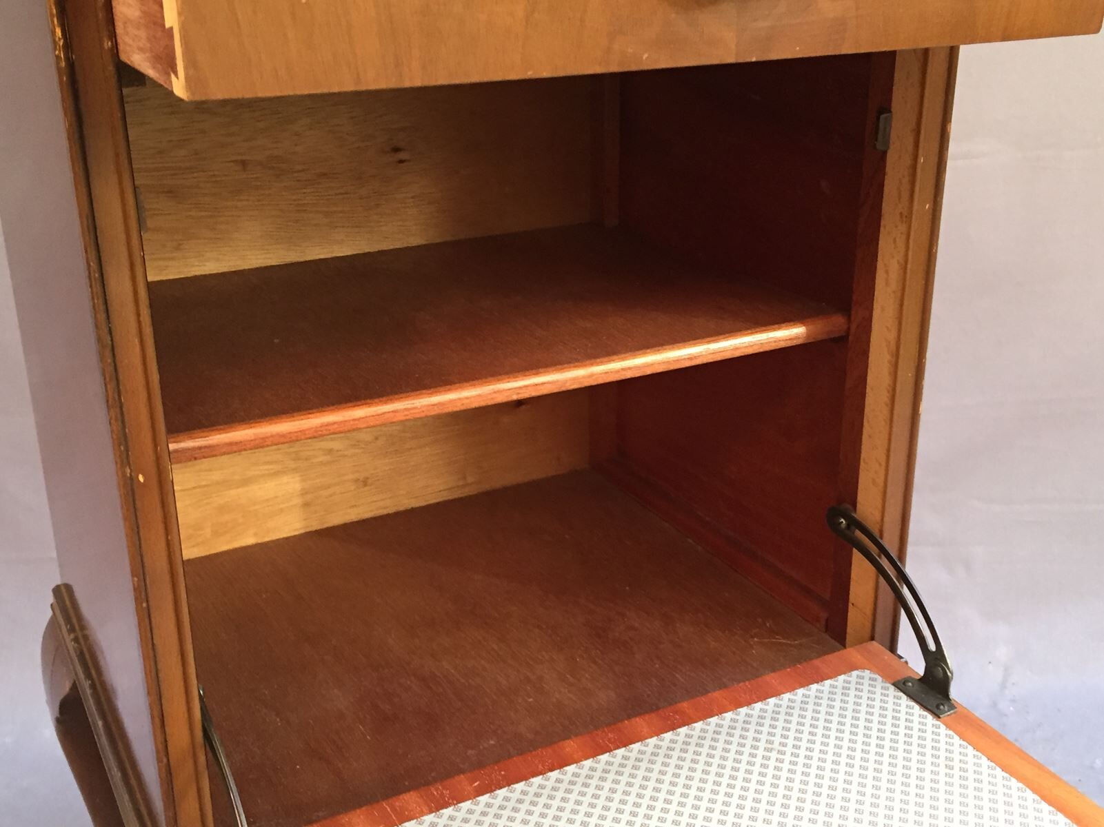 Bedside Walnut 1930s