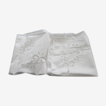 Tea tablecloth or curtain 70 70 cm