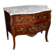 Commode galbée en marqueterie