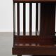 Antique English Wooden Book Carousel on Wheels – Late 19th Century