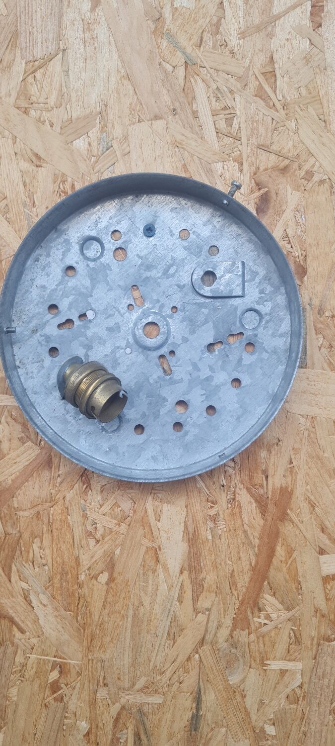 Chiseled glass ceiling lamp