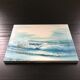 Tableau les vagues bleues