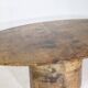 Oval design dining table by Adlo Tura 70s table Italy