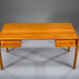 Vintage Danish cabinetmaker desk in teak, 1950s