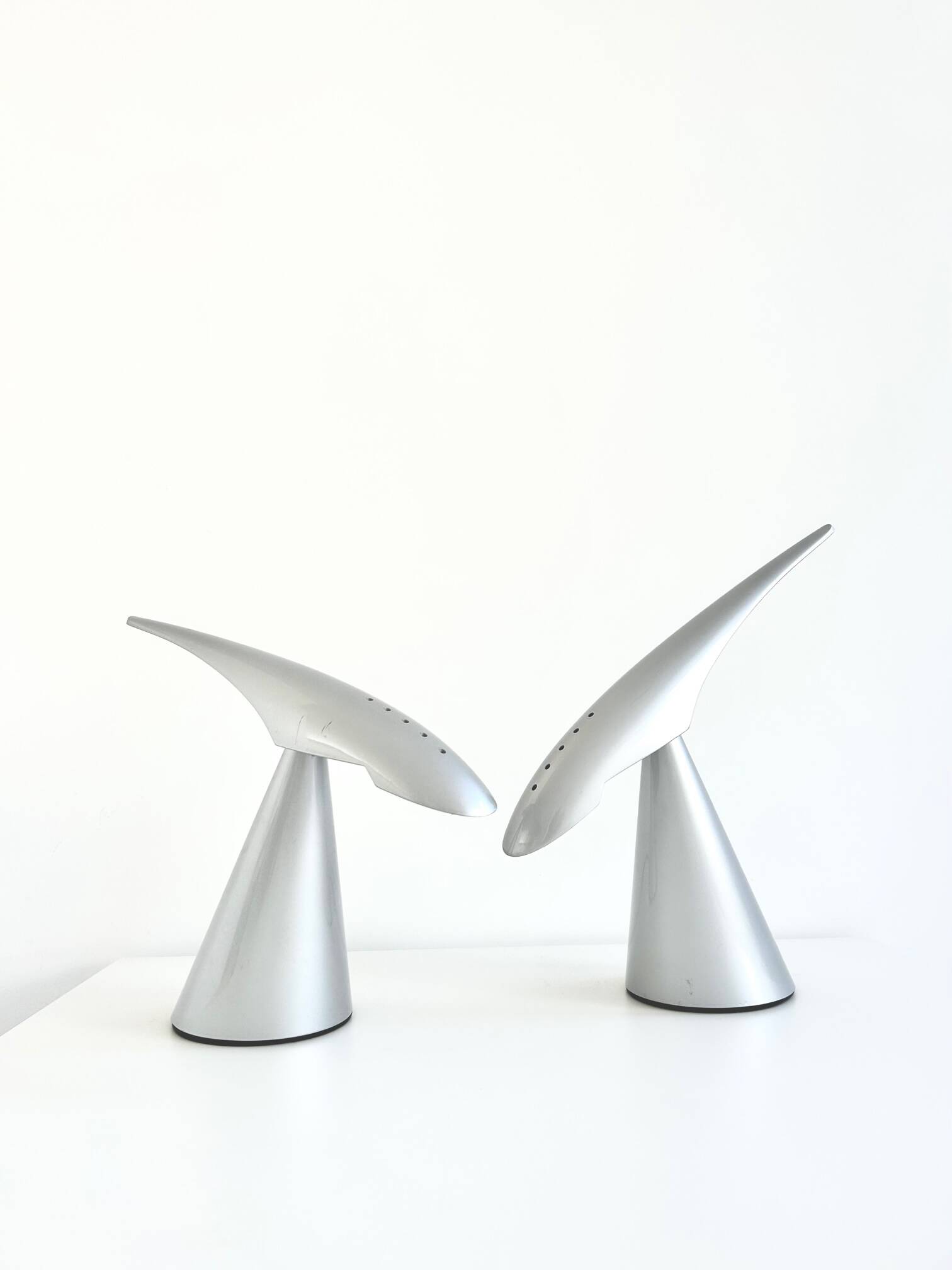 Pair of Ran desk lamps by Peter Naumann for ClassiCon 1990s