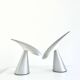 Pair of Ran desk lamps by Peter Naumann for ClassiCon 1990s