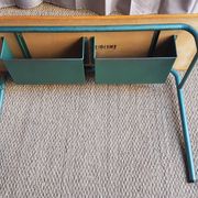 Bureau vintage à 2 casiers metal