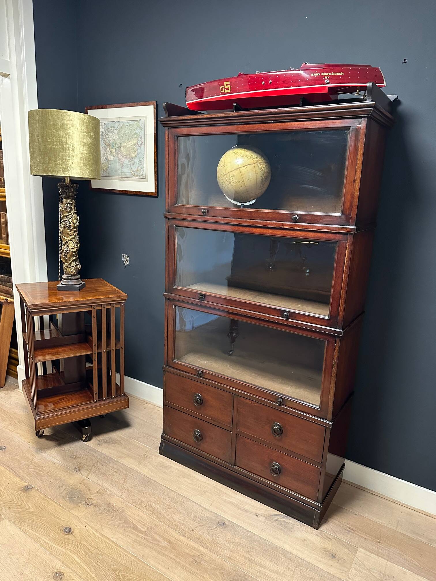 Antique bookcase