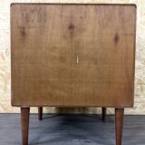 1960s 1970s Teak Sideboard Credenza Cabinet Danish Modern Design Denmark
