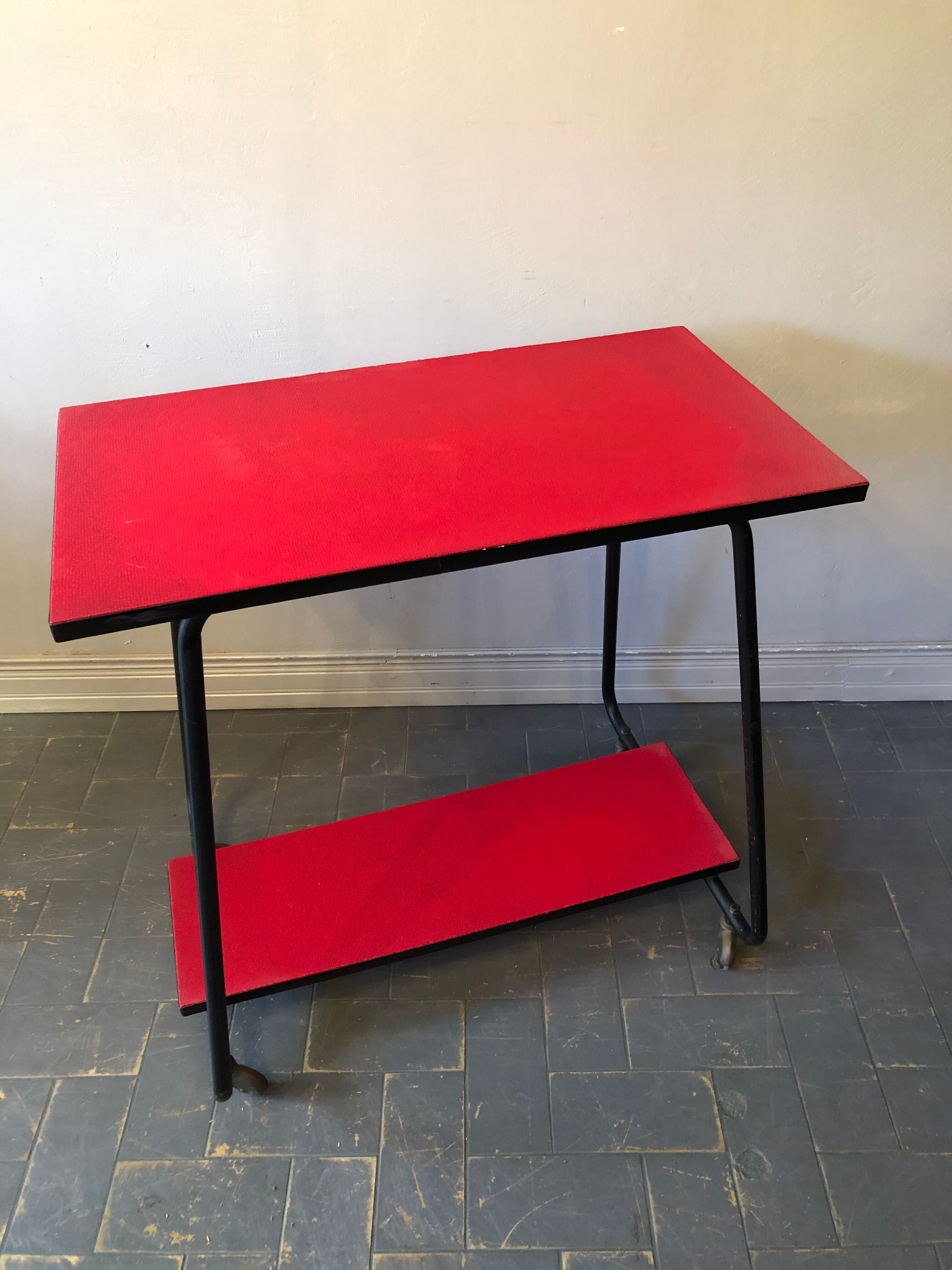 Vintage service trolley