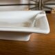 Vide poche cendrier en porcelaine blanc