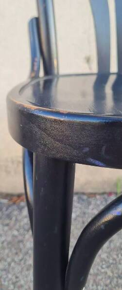 Pair of Fischel bistro chairs