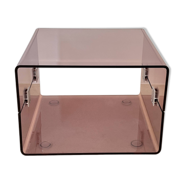 Altuglas coffee table, France, 1970s