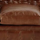 Vintage Chesterfield Leather Sofa