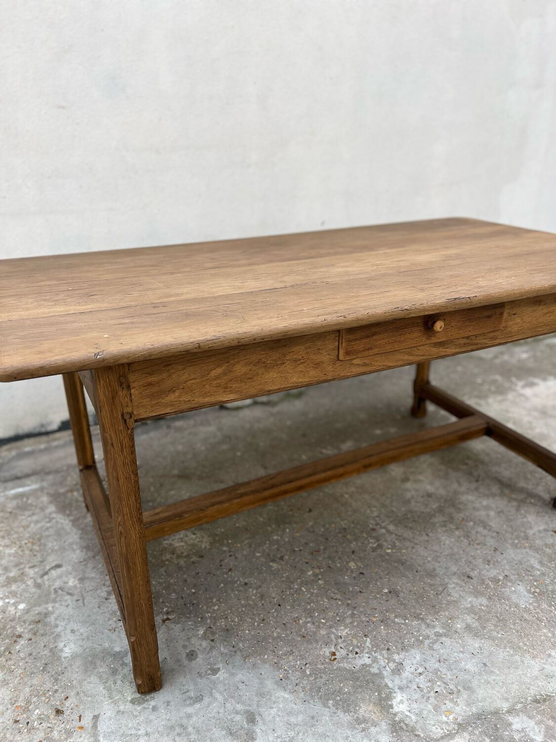 Oak farmhouse table