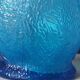 Italy molded glass vase
