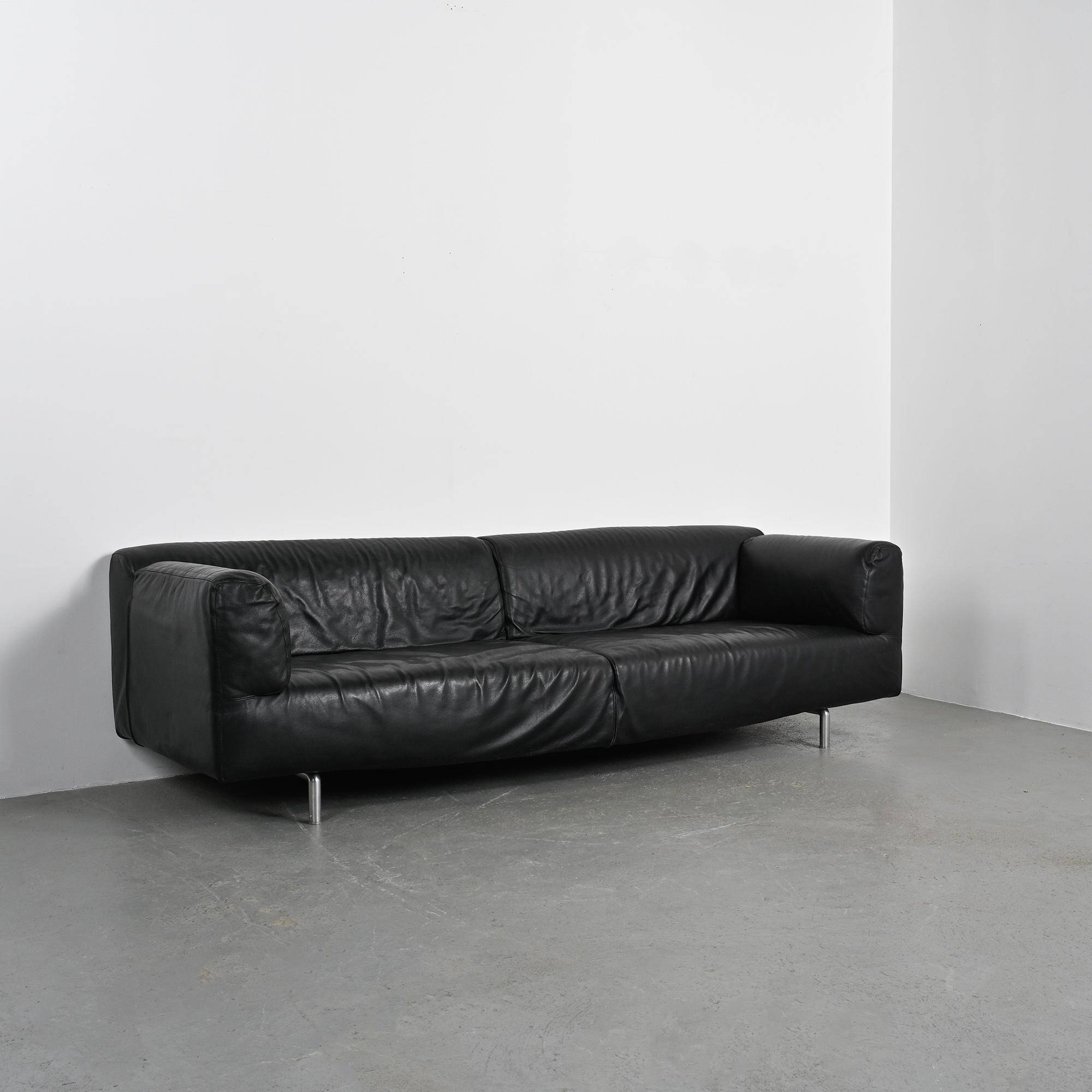 Three-seater sofa by Piero Lissoni, model Met, Cassina, circa 1996.