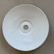 Industrial pendant light, old enameled bowl