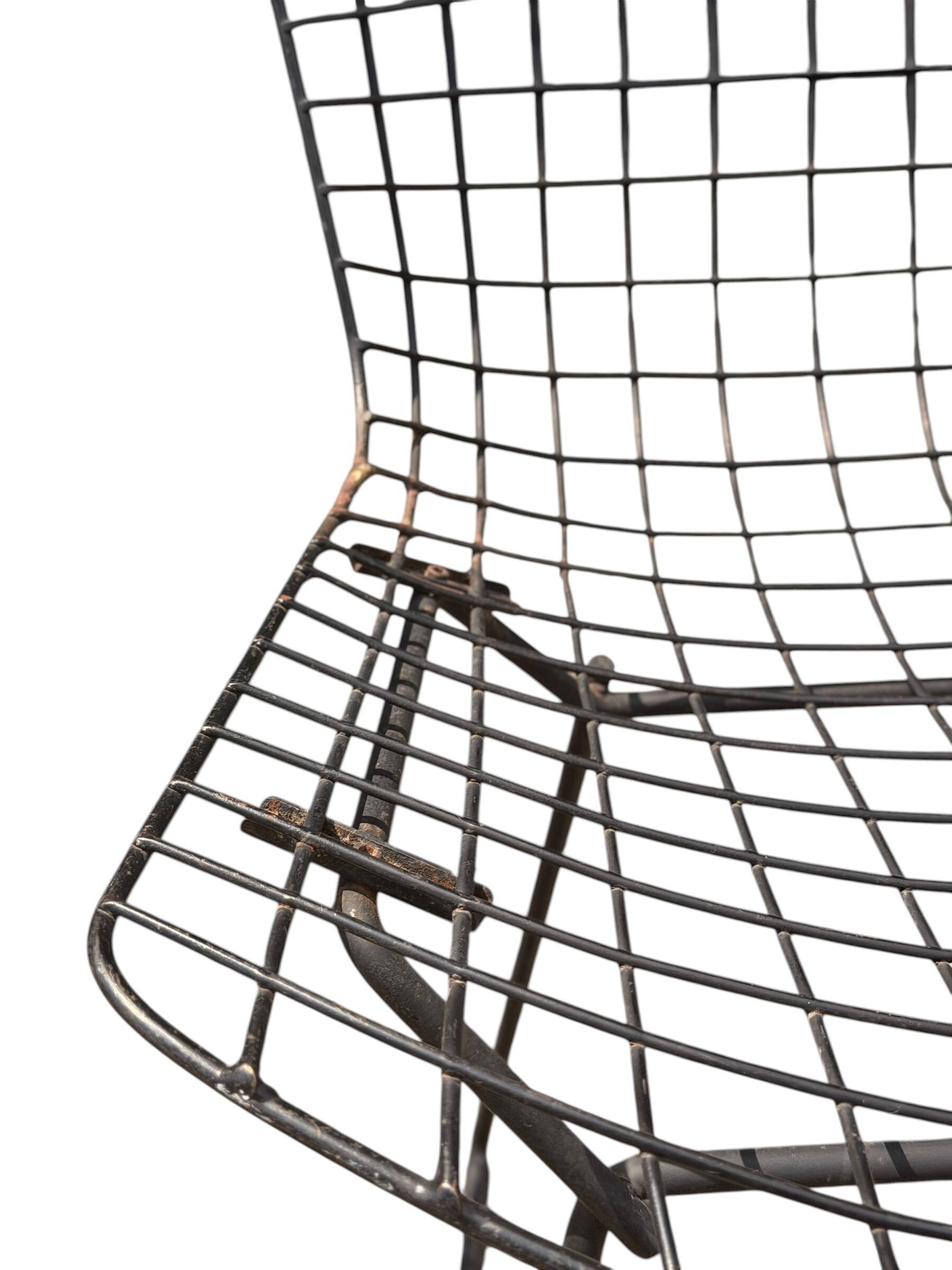 Pair of Harry Bertoia Chairs for Knoll (Vintage Design, Steel)