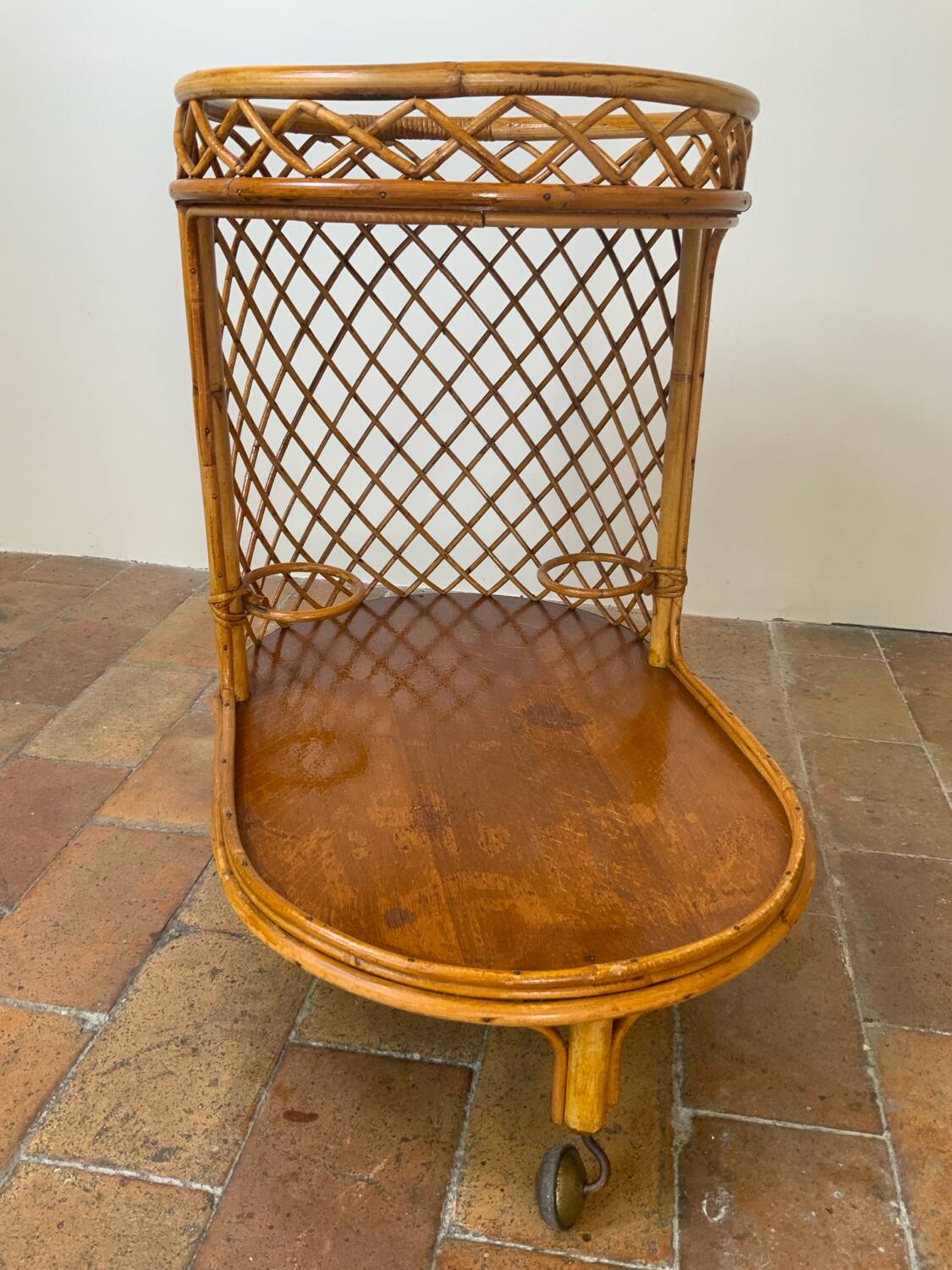 Vintage serving trolley