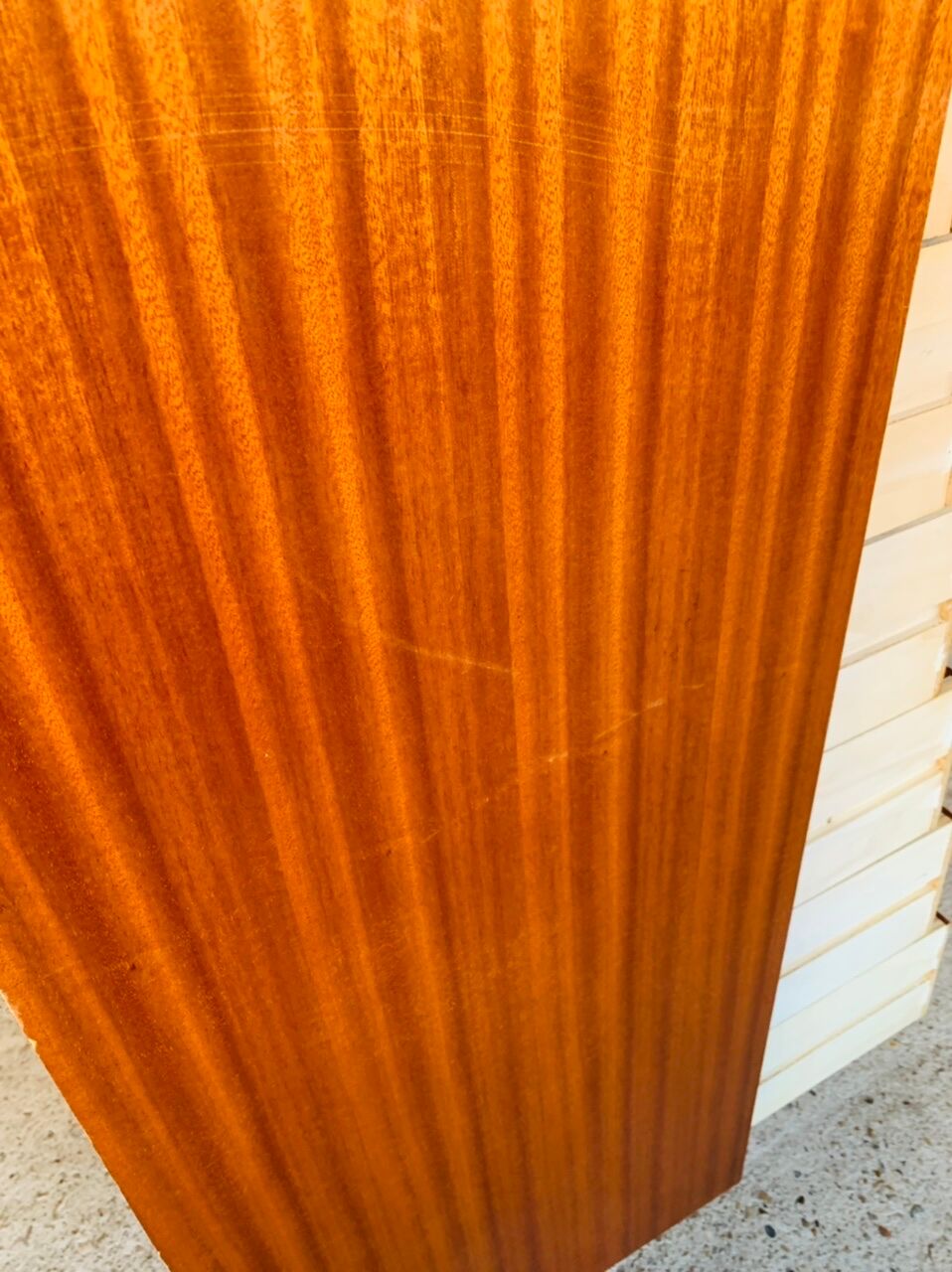 High chest of drawers with 6 drawers, Scandinavian style, circa 60's