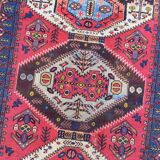 Handmade Vintage Caucasian carpet 116x185 cm