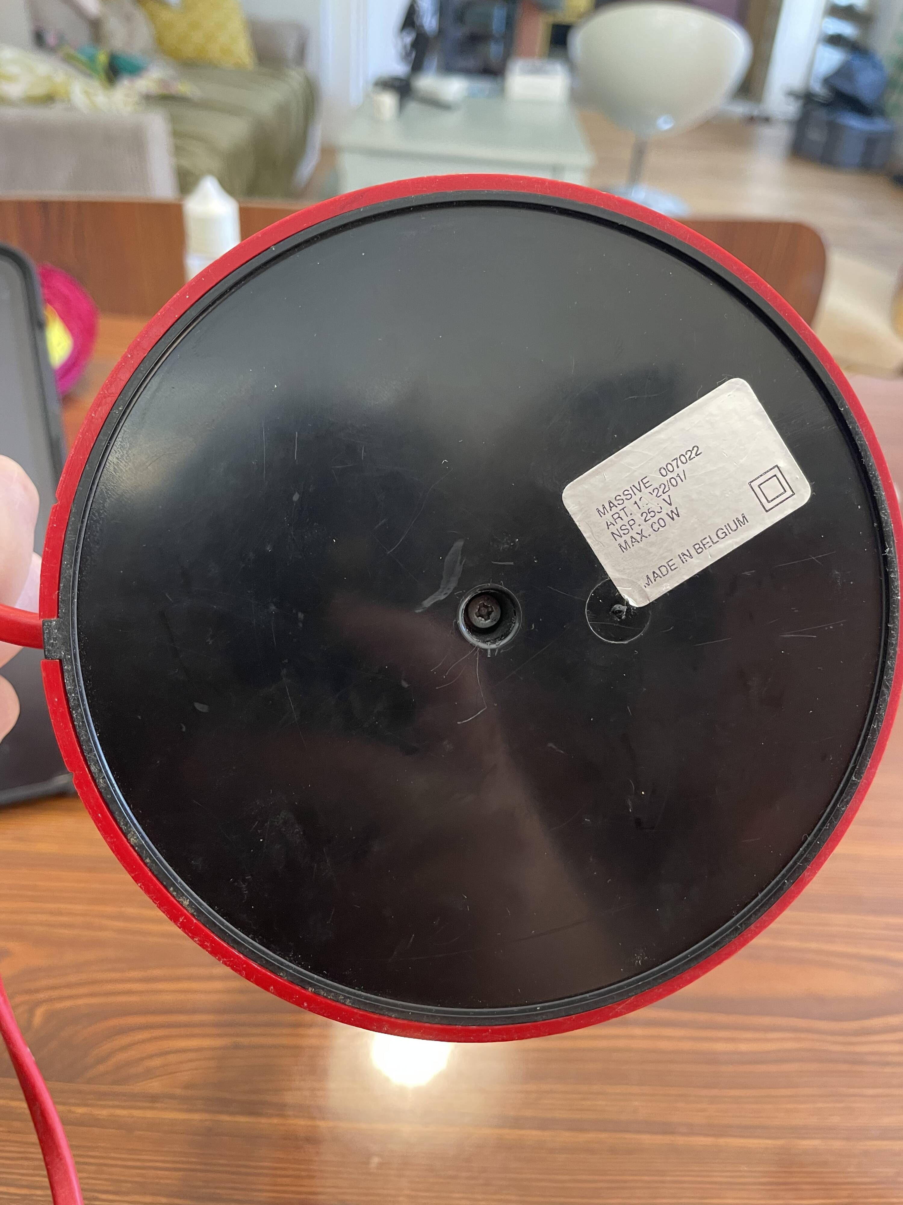 Lampe de bureau Massive vintage