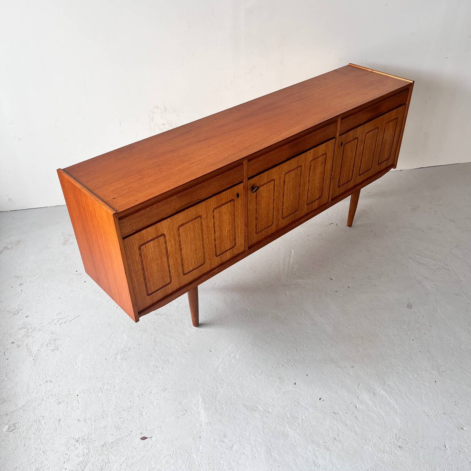 Buffet en teck, Norvège, années 1960