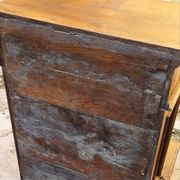 Antique kneeler with 4 drawers, Italy, early 18th century