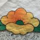 Vintage oval placemat 35x49