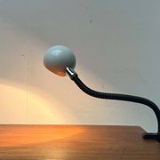 Cobra Snake clamp table lamp from the space age, 1970s
