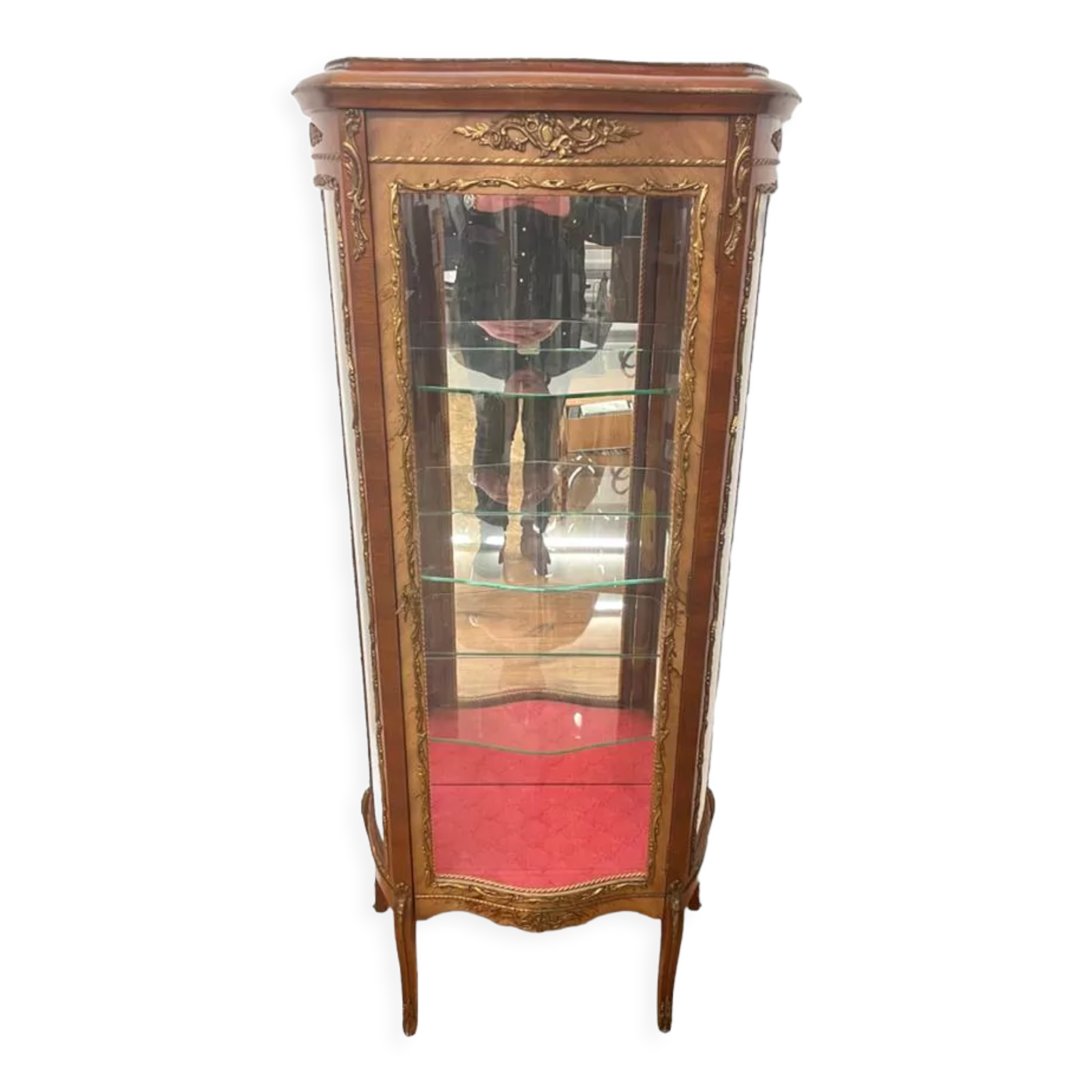 Louis XV style showcase