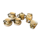 Coffee service for 4 peoples, cups, Keraluc