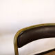 Lot de 4 chaises pliantes métal et skaï