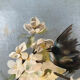 Huile sur toile fin XIXe, début XXe, Oiseaux branchés