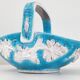 Vintage fruit cup basket 1950 Italy